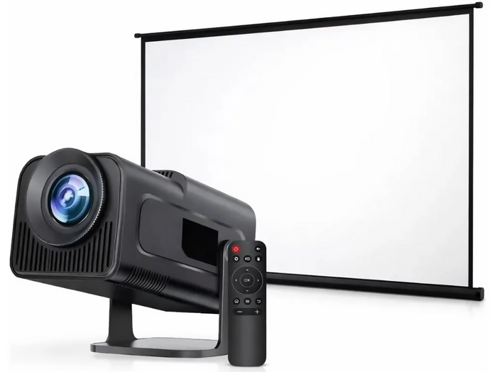 VIDEO BEAM PROYECTOR HY320 WIFI BLUETOOTH TELON 84 PULGADAS