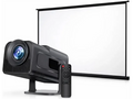 VIDEO BEAM PROYECTOR HY320 WIFI BLUETOOTH TELON 84 PULGADAS