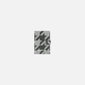 A Sherpani Vienna Houndstooth Anti-theft Passport Wallet, front view against white background. #color_houndstooth-print