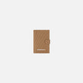 A Sherpani Vienna Sand Anti-theft Passport Wallet, front view against white background. #color_sand-tan