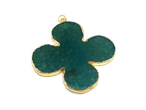 Vintage | XL Clover Quartz Pendant | LINK, design your own