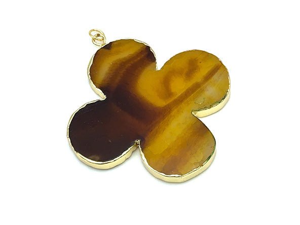 Vintage | XL Clover Quartz Pendant | LINK, design your own