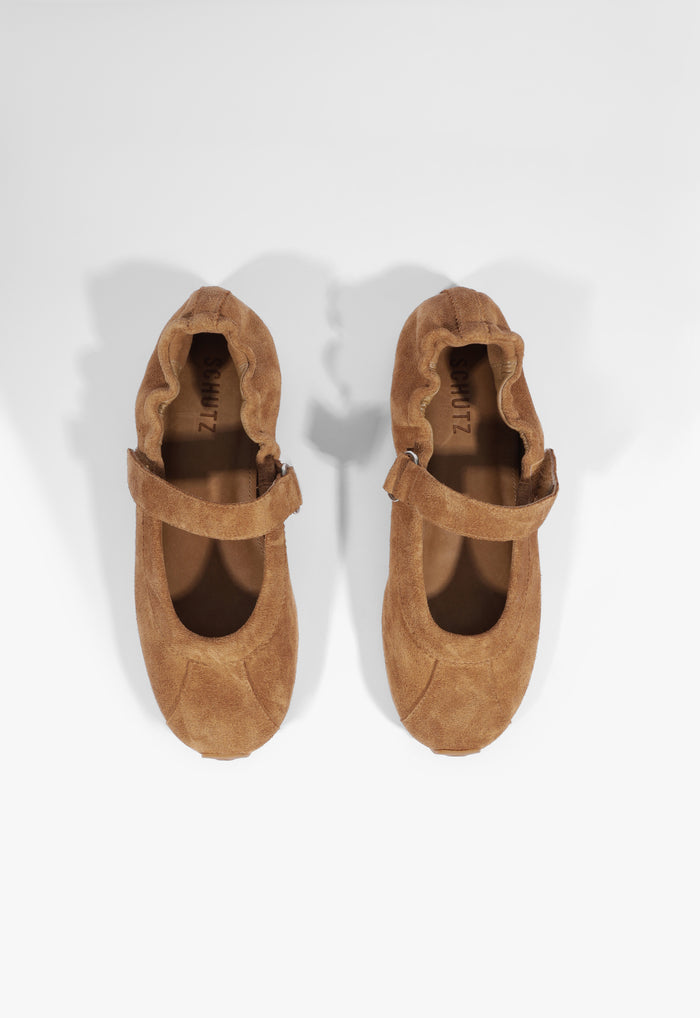 Vivi Suede Sneakerina - Schutz Shoes
