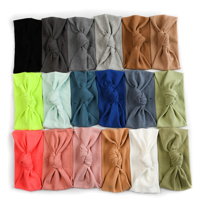 Waffle Knit Knot Band