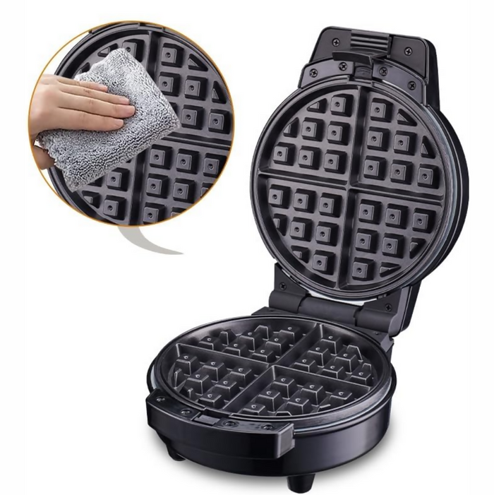 WAFLERA 3 EN 1 ANTIADHERENTE CON MOLDE PARA DONAS Y FIGURAS