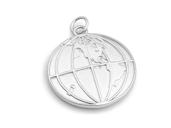 World Map Globe Medallion | LINK, design your own