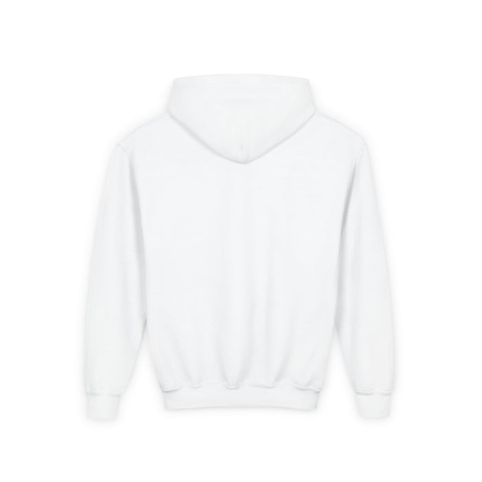 Youth Hoodie — 'Hot Chocolate' Snowman Christmas Sweatshirt