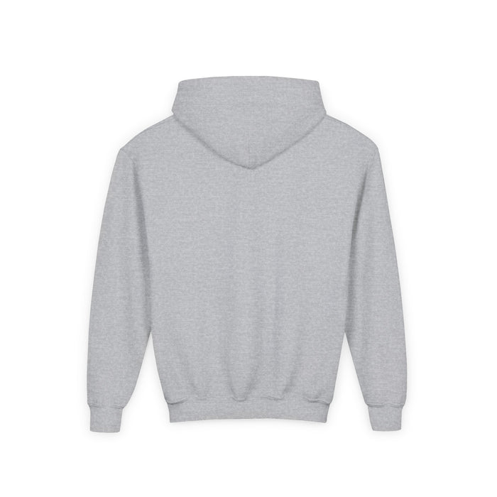 Youth Hoodie — 'Hot Chocolate' Snowman Christmas Sweatshirt