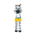 ZEBRA CON CHIRRIADOR Y JUGUETE ARRUGADO PARA PERROS GRANDES
